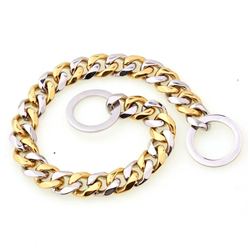 RVS Hondenketting – Cubaanse schakel, Sterk & Stijlvol - Pet Buddy